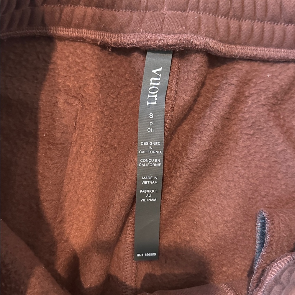 Vuori Sable Seaside Sweatpant 28” in Sable, Men’s Small - Picture 4 of 5